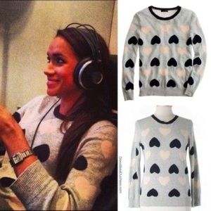 J Crew Heartbreaker Sweater ASO Meghan Markle Size XS